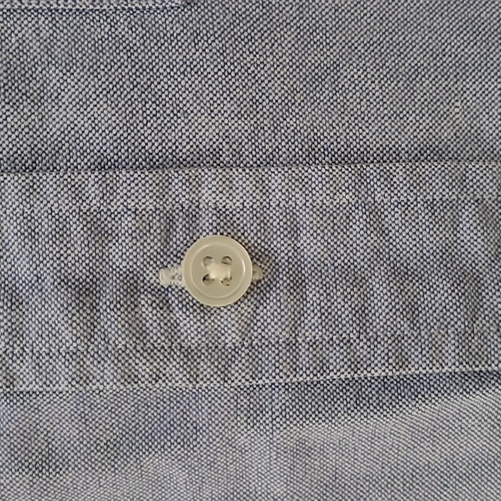 Ralph Lauren Blue Label Men's Denim Button Down w/ Embroidered Pocket - Size 10 - Picture 3 of 7
